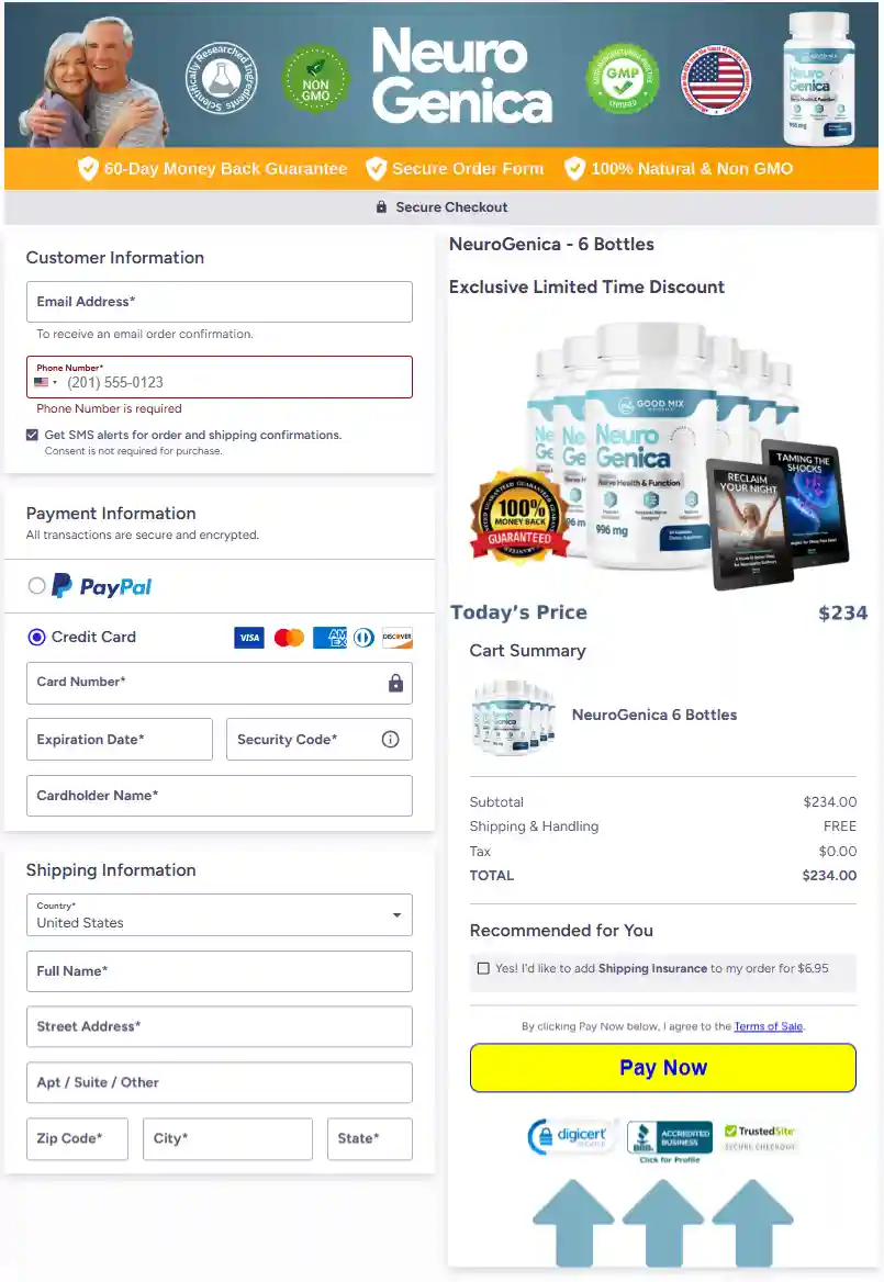 neurogenica buy page